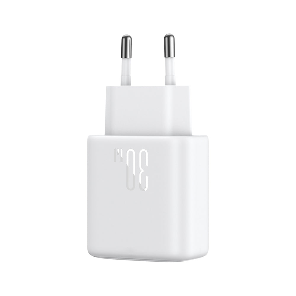 Joyroom JR-TCF24 USB-C PD 30W QC SFC hvid + 1m USB-C kabel