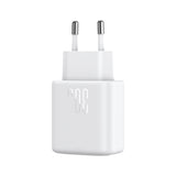 Joyroom JR-TCF24 USB-C PD 30W QC SFC hvid + 1m USB-C kabel