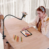Joyroom JR-ZS389-holder med fleksibel arm til telefon til skrivebord - sort