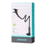Joyroom JR-ZS389-holder med fleksibel arm til telefon til skrivebord - sort