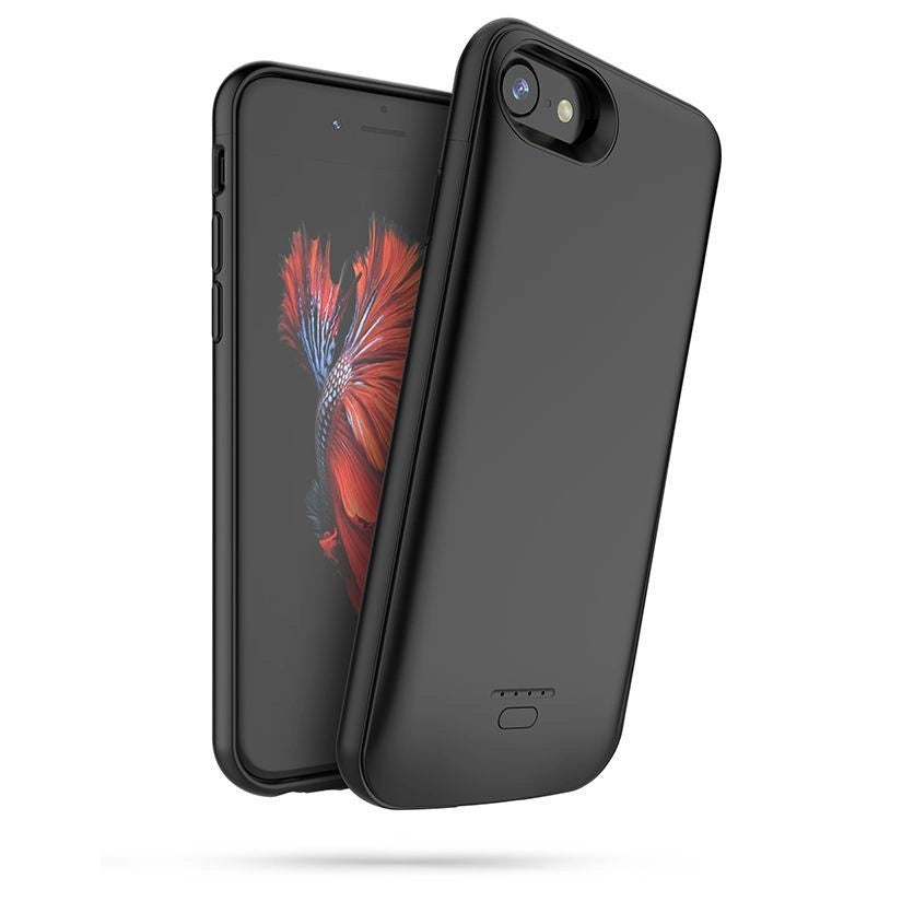 Tech-Protect Battery Pack Case til iPhone 6 / 6S / 7 / 8 / SE 2020 / 2022 med 3200mAh Powerbank - sort