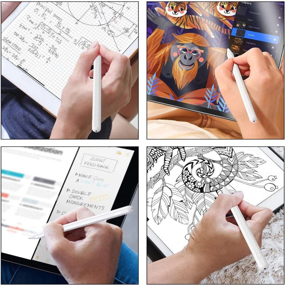 Tech-Protect Digital Stylus Magnetic til iPad - hvid