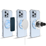 Tech-Protect MagMat MagSafe magnetisk ring universel - sort / sølv (2 st.)