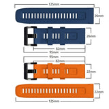Tech-Protect IconBand for Garmin Fenix 3 / 5X / 3HR / 5X Plus / 6X / 6X Pro / 7X - Orange