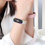 Tech-Protect IconBand Strap til Xiaomi Mi Smart Band 5 / 6 / 7 / NFC - sort