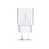 Tech-Protect C30W oplader USB-C PD 30W / USB-A QC 3.0 - hvid