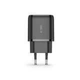 Tech-Protect C20W oplader USB-C PD 20W / USB-A QC 3.0 - sort