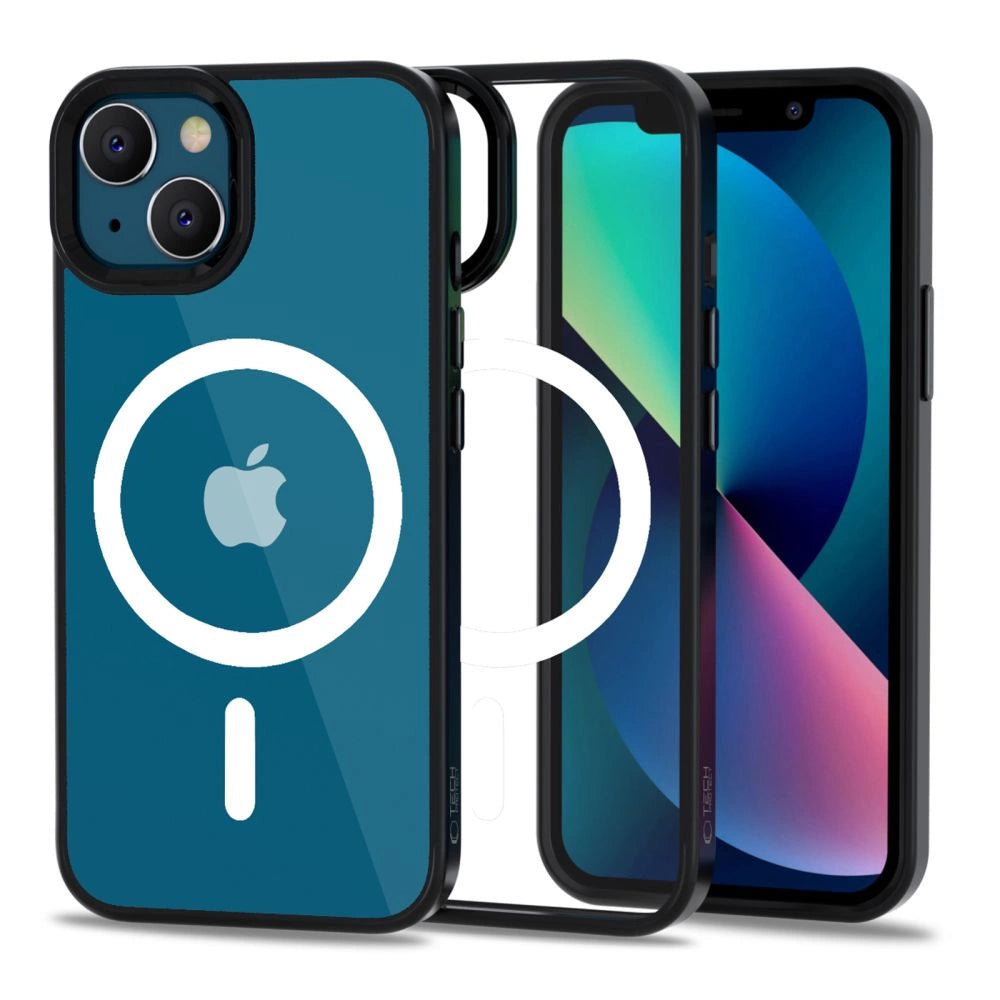 Tech-Protect MagMat MagSafe iPhone 13 Case - klar sort