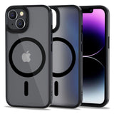 Tech-Protect MagMat MagSafe iPhone 14 Case - Matte sort