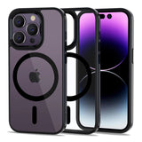 Tech-Protect MagMat MagSafe iPhone 14 Pro Max Case - klar sort