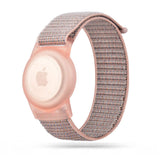 Tech-Protect Nylon Strap for børn til Apple AirTag - Pink