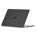 Tech-Protect SmartShell-kasse til MacBook Air 13" M2 / M3 / 2022-2024 - matt sort