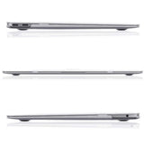 Tech-Protect SmartShell-kasse til MacBook Air 13" M2 / M3 / 2022-2024 - matt sort