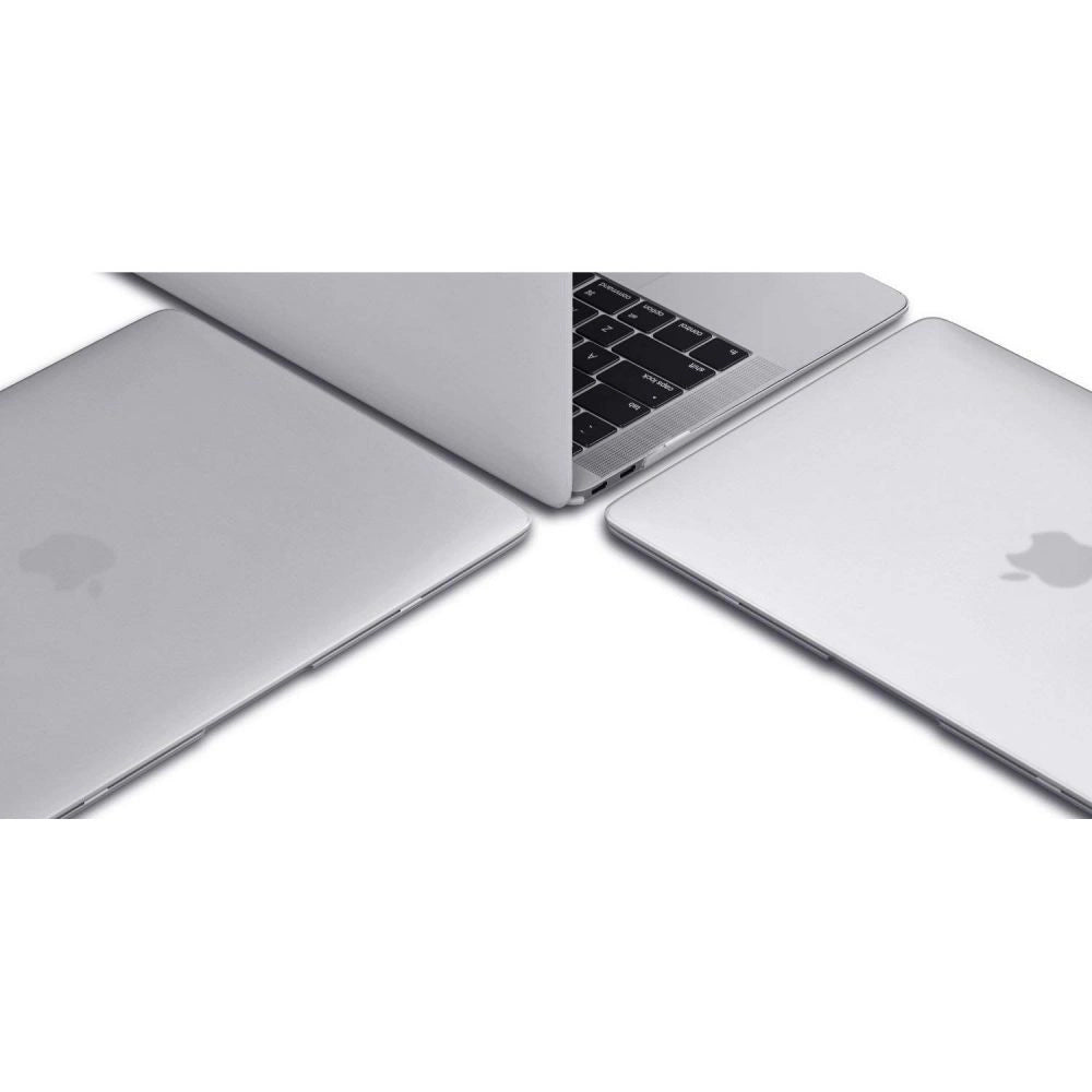 Tech-Protect SmartShell Case til MacBook Air 13" M2 / M3 / 2022-2024 - Clear-Glitter
