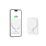 Tech-Protect LifeMag PB10 Powerbank with MagSafe 5000mAh 15W USB-C port - white + USB-C cable