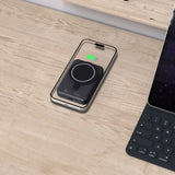 Tech-Protect LifeMag PB11 Powerbank with MagSafe 10000mAh 15W USB-C port - black + USB-C cable