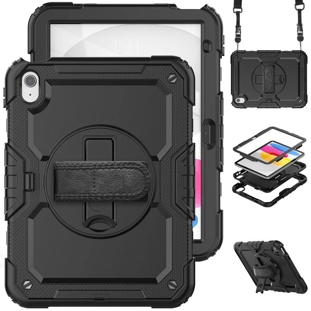 Tech-Protect Solid360 Case til iPad 10.9" 2022 - sort
