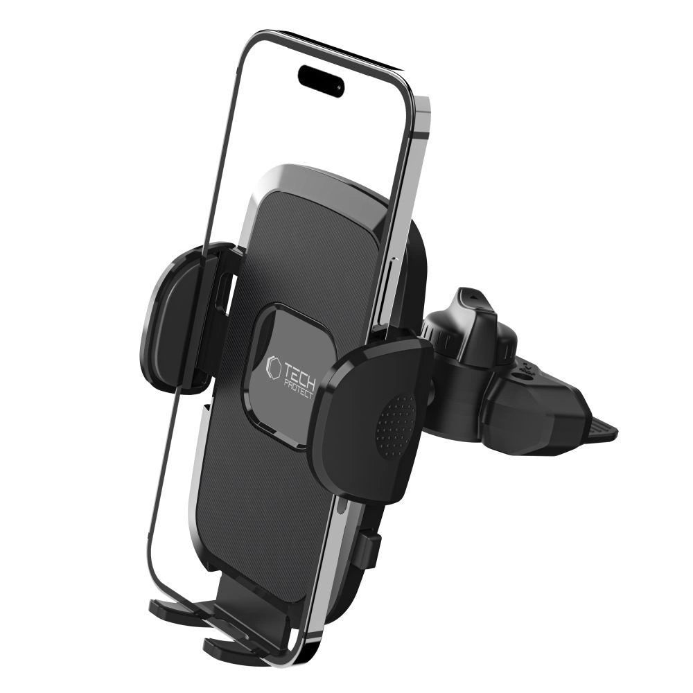 Tech-Protect V3 Car Phone Holder for CD Drive - Black