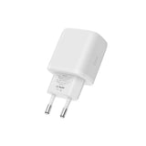 Tech-Protect C20W USB-C PD 20W / USB-A QC 3.0 oplader med USB-C / USB-C kabel - hvid