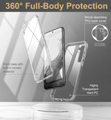 Tech-Protect Kevlar Case til Samsung Galaxy S23+ - Gennemsigtig