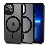 Tech-Protect MagMat MagSafe Case til iPhone 12 Pro Max - Matte Black