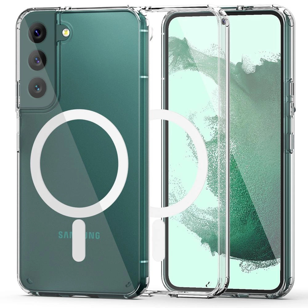 Tech-Protect FlexAir Hybrid MagSafe Case til Samsung Galaxy S22 - Klar