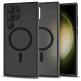 Tech-Protect MagMat MagSafe Case til Samsung Galaxy S23 Ultra - Matte Black
