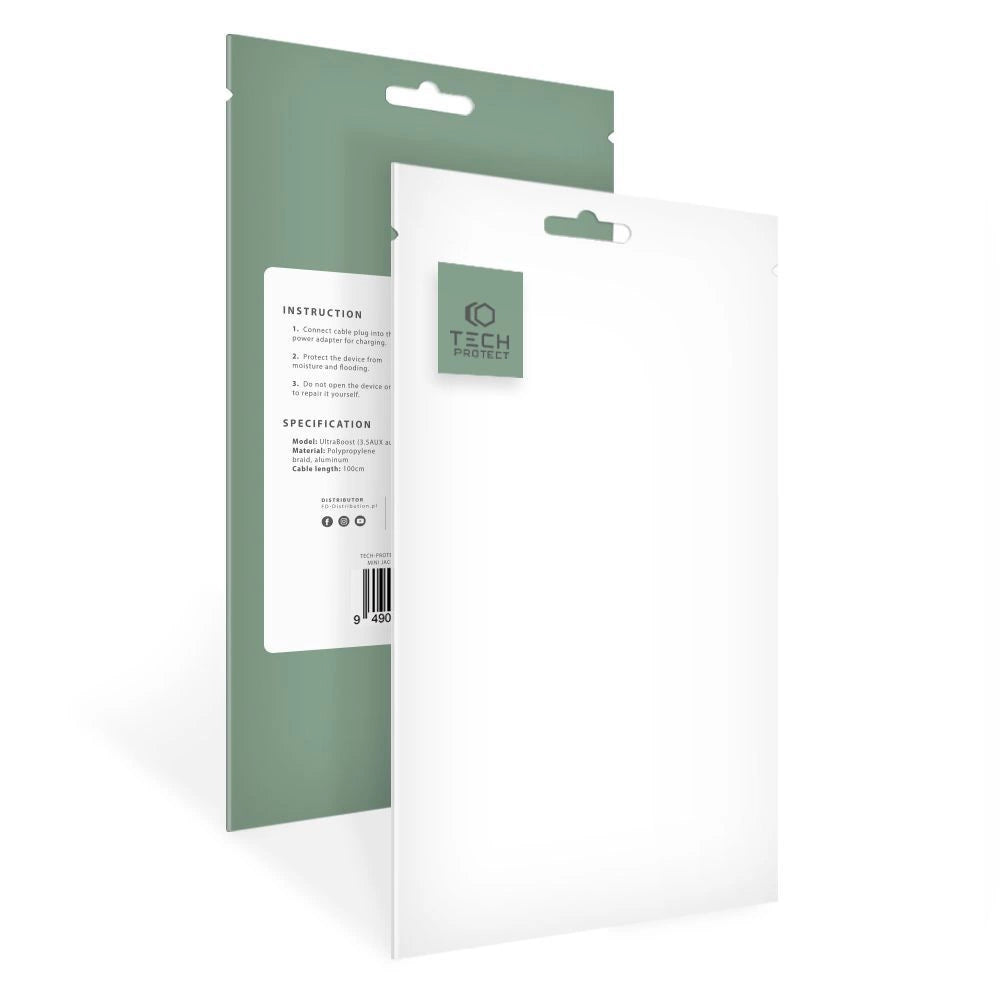 Tech-Protect UltraBoost 2in1 Magnetic Charger with USB-C / Lightning Cables for Apple Watch 1.5m - White