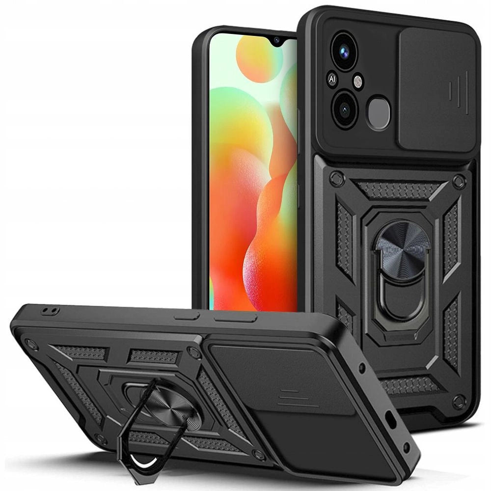 Tech-Protect CamShield Pro Case til Xiaomi Redmi 12C - sort