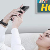 Tech-Protect magnetisk telefonringholder / ring med standfunktion - Pink Marmor