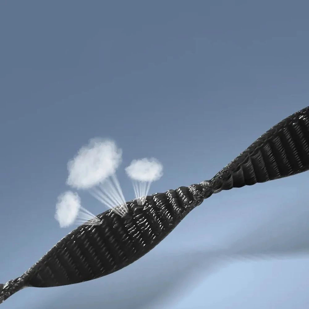 Tech-Protect Nylon Strap for Xiaomi Smart Band 8 / 8 NFC - Black