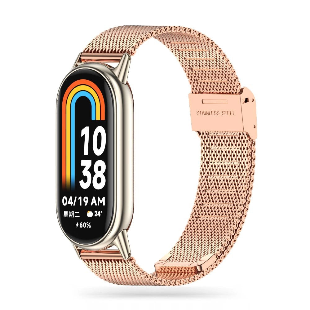 Tech-Protect MilaneseBand Strap til Xiaomi Smart Band 8 / 8 NFC - Pink