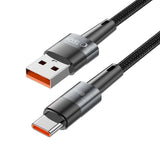 Tech-Protect UltraBoost USB-C / USB-C Kabel 66W 6A 1m - Grå