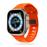 Tech-Protect IconBand Line Strap til Apple Watch 4 / 5 / 6 / 7 / 8 / 9 / SE / Ultra 1 / 2 (42/44/45/49 mm) - Orange