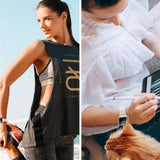 Tech-Protect Defense360-kasse til Apple Watch 7 / 8 / 9 (45 mm) - titanium orange