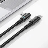 Tech-Protect UltraBoost L USB-C / USB-C 60W 6A Kabel 1m - Grå