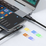 Tech-Protect UltraBoost L USB-C / USB-C 60W 6A Kabel 1m - Grå