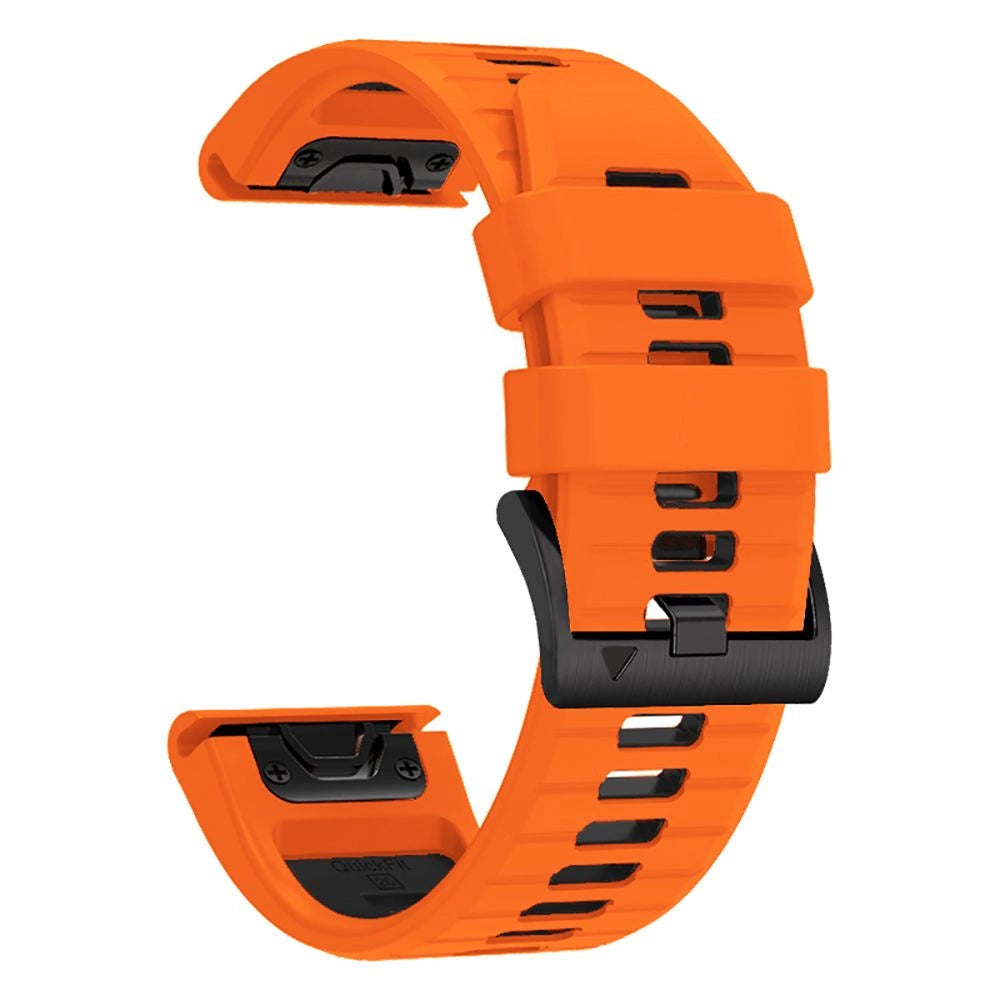 Tech-Protect IconBand Pro Strap til Garmin Fenix 3 / 5X / 3HR / 5X Plus / 6X / 6X Pro / 7X - orange-sort