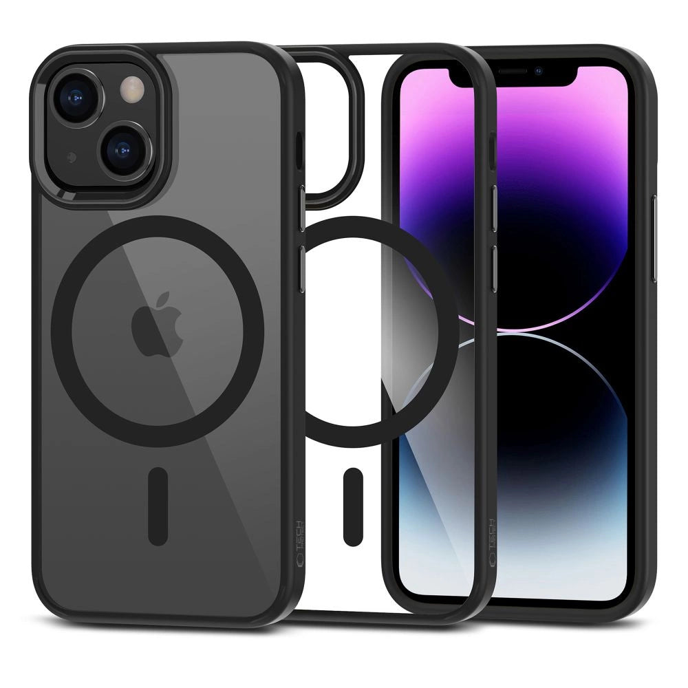 Tech-Protect MagMat MagSafe Case til iPhone 12 mini / 13 mini - klar sort