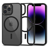 Tech-Protect MagMat MagSafe iPhone 13 Pro Max Case - klar sort