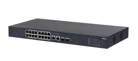 Dahua Technology DH-CS4218-16ET-135 netværksswitch Administreret L2 Gigabit Ethernet (10/100/1000) Strøm over Ethernet (PoE) Sort