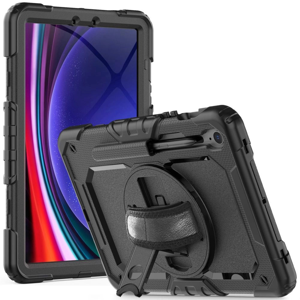 Tech-Protect Solid360 Case til Samsung Galaxy Tab S9 FE 10.9" X510 / X516B - sort