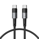 Tech-Protect UltraBoost USB-C / USB-C PD-kabel 100W 5A 0,25m - Grå