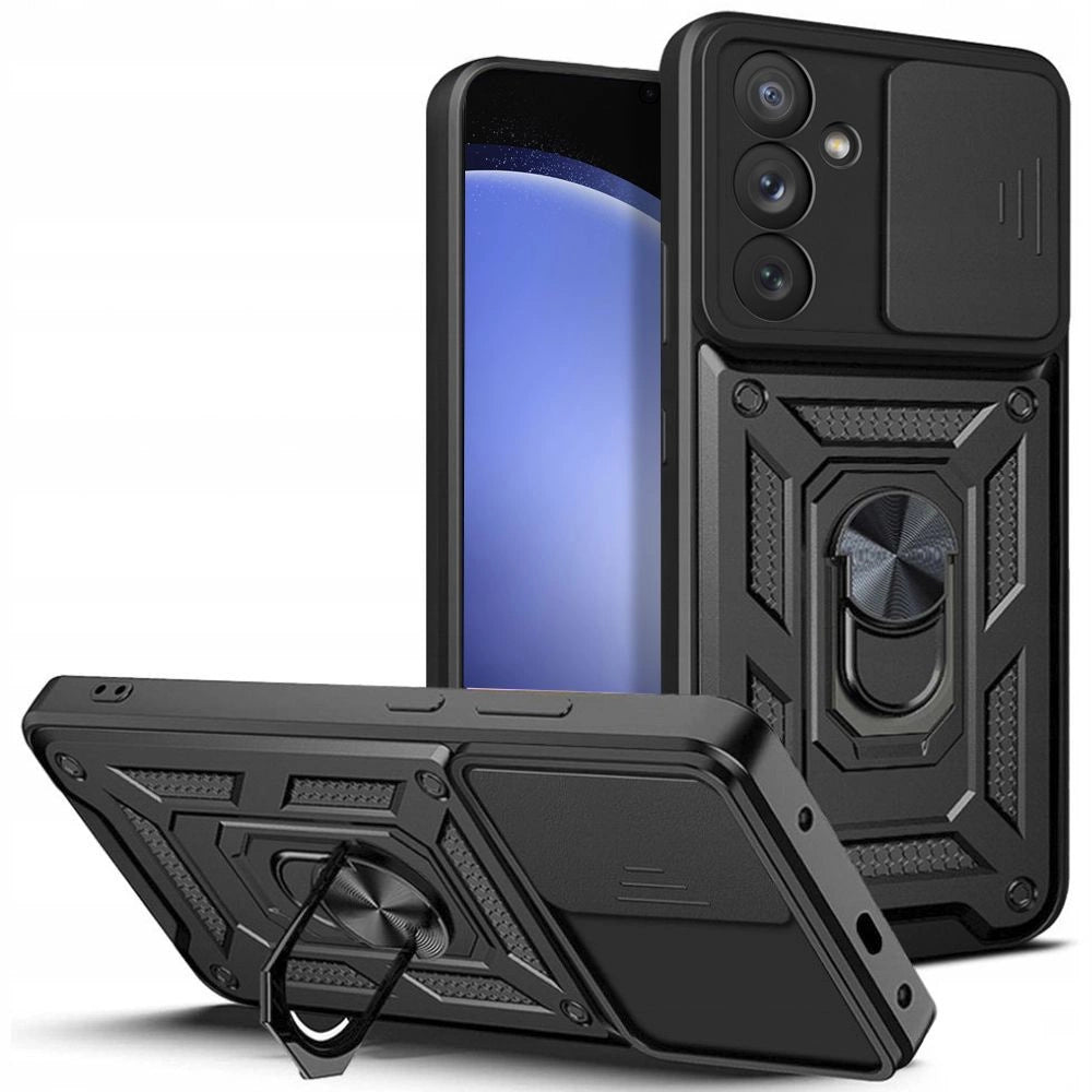Tech-Protect CamShield Pro Case til Samsung Galaxy S23 FE - sort