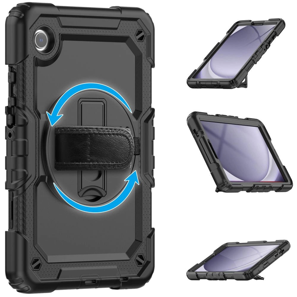 Tech-Protect Solid360 Case til Samsung Galaxy Tab A9 8.7 X110 / X115 - sort