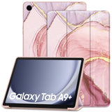 Tech-Protect SmartCase til Samsung Galaxy Tab A9+ 11" X210 / X215 / X216 - Pink Marble