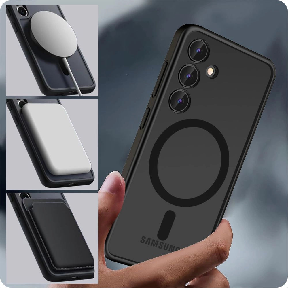 Tech-Protect MagMat MagSafe Case til Samsung Galaxy S24 Ultra - Matte Black