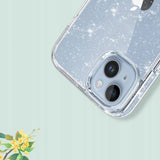 Tech-Protect FlexAir Hybrid Case til Samsung Galaxy S23 FE - Clear-Glitter