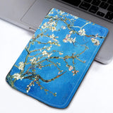 Tech-Protect SmartCase til PocketBook Vers / Vers Pro - Blå med Sakura Blomster