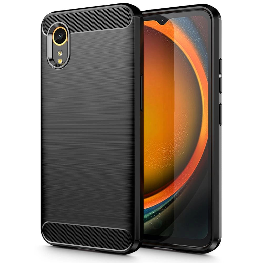 Tech-Protect TPUCarbon Case til Samsung Galaxy XCover 7 - sort